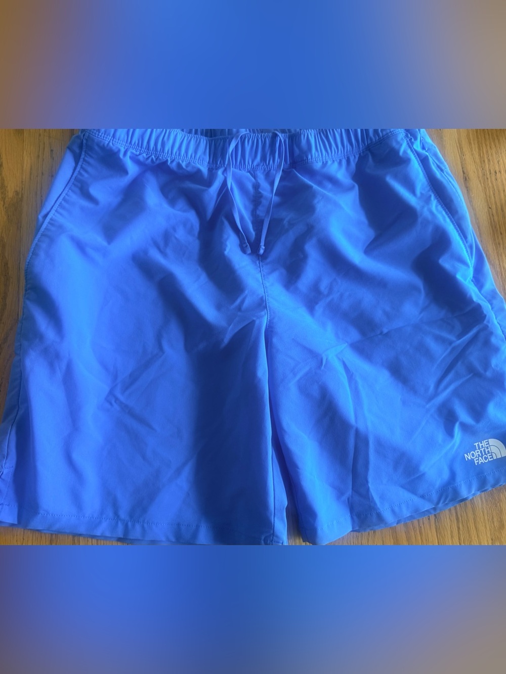 The North Face Men’s Athletic Shorts in Bright Blue M